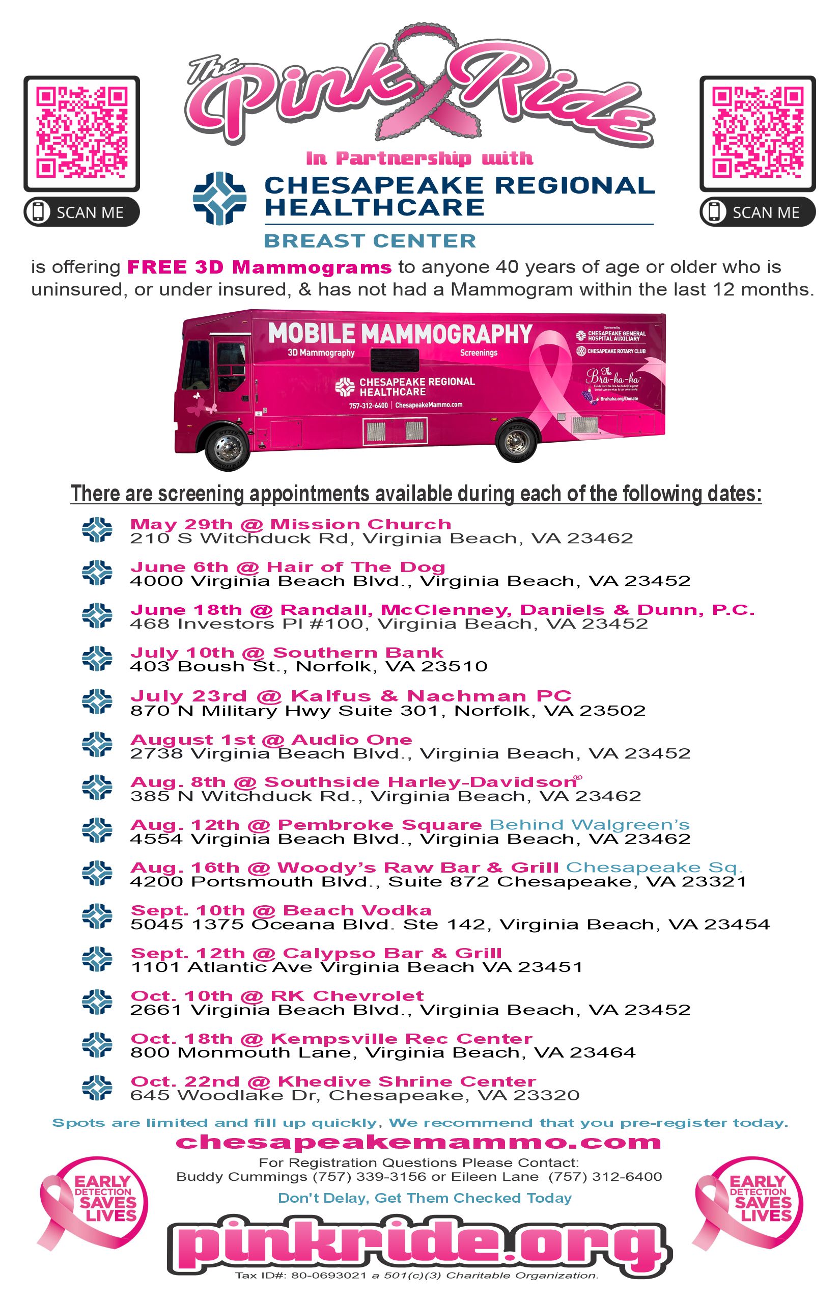Featured image for “Mobile Mammogram – 2025 Full Schedule”